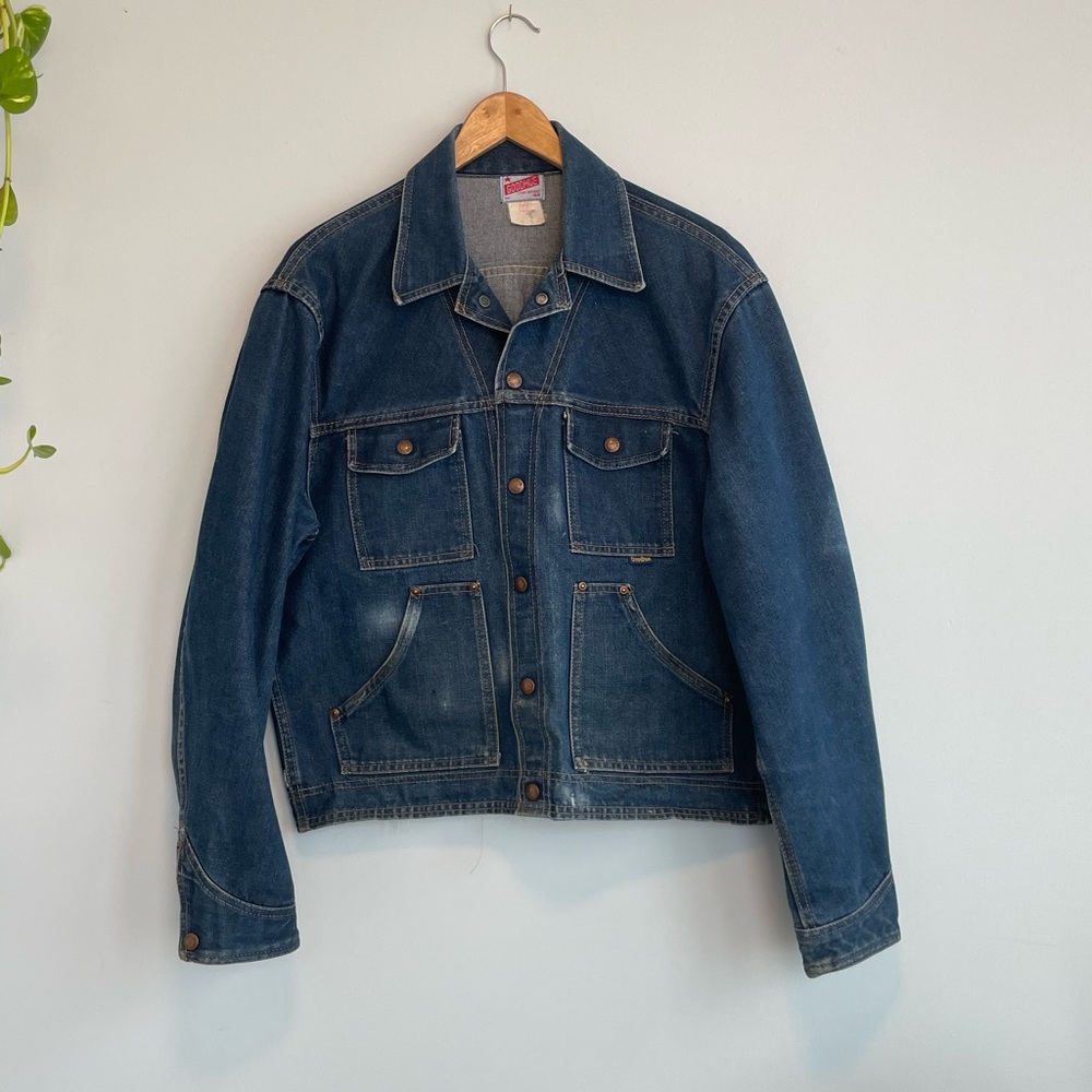 Perfect patina denim jacket!